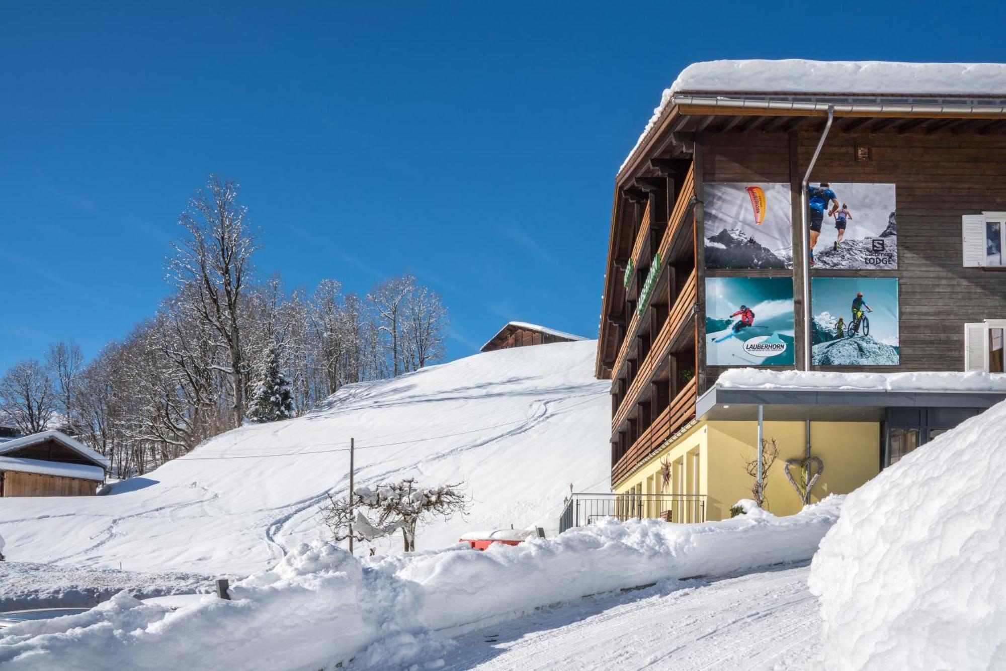 Hotel Lauberhorn à Grindelwald Extérieur photo