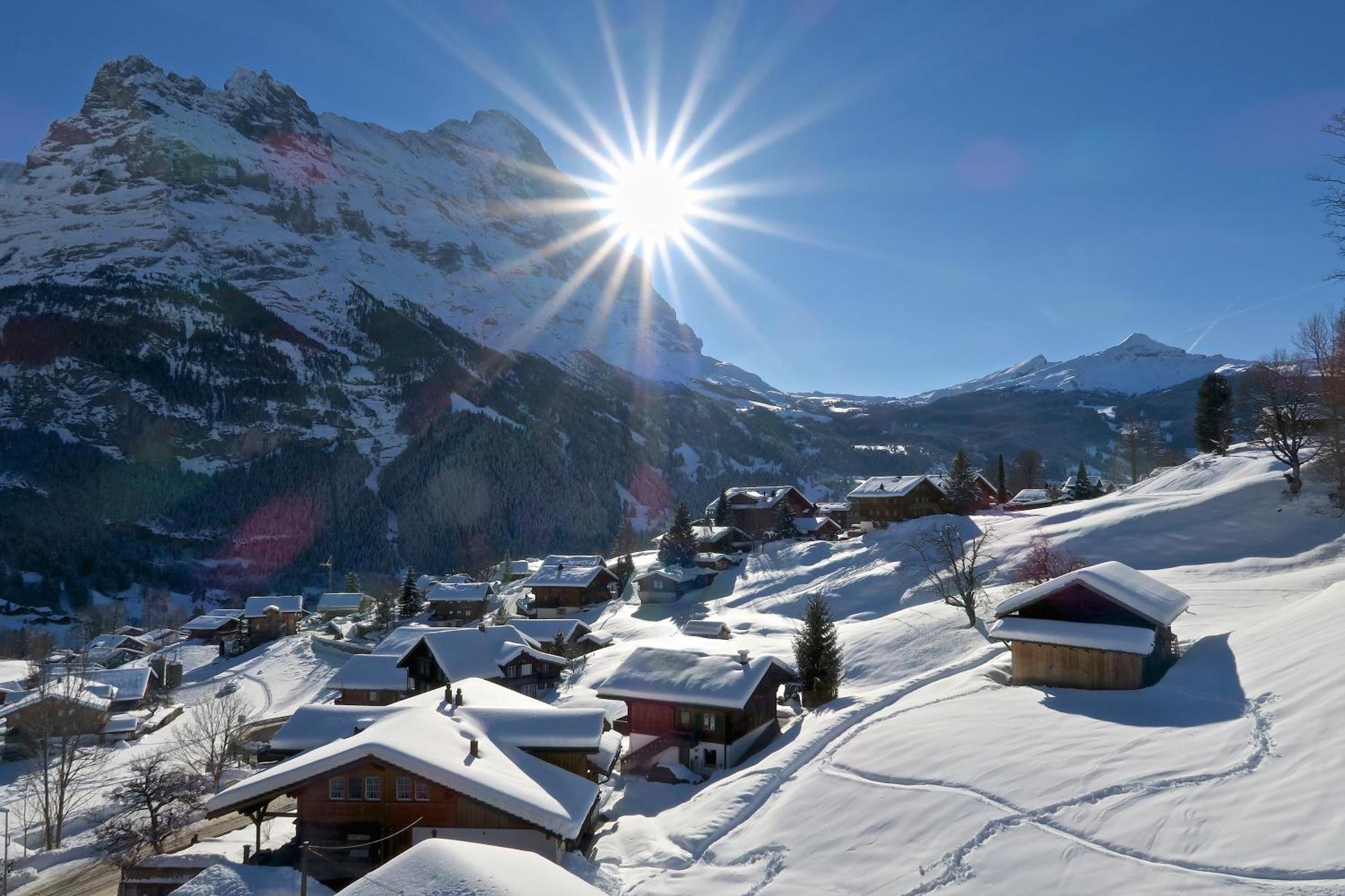 Hotel Lauberhorn à Grindelwald Extérieur photo