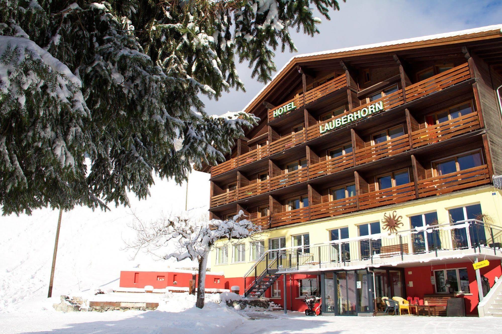 Hotel Lauberhorn à Grindelwald Extérieur photo